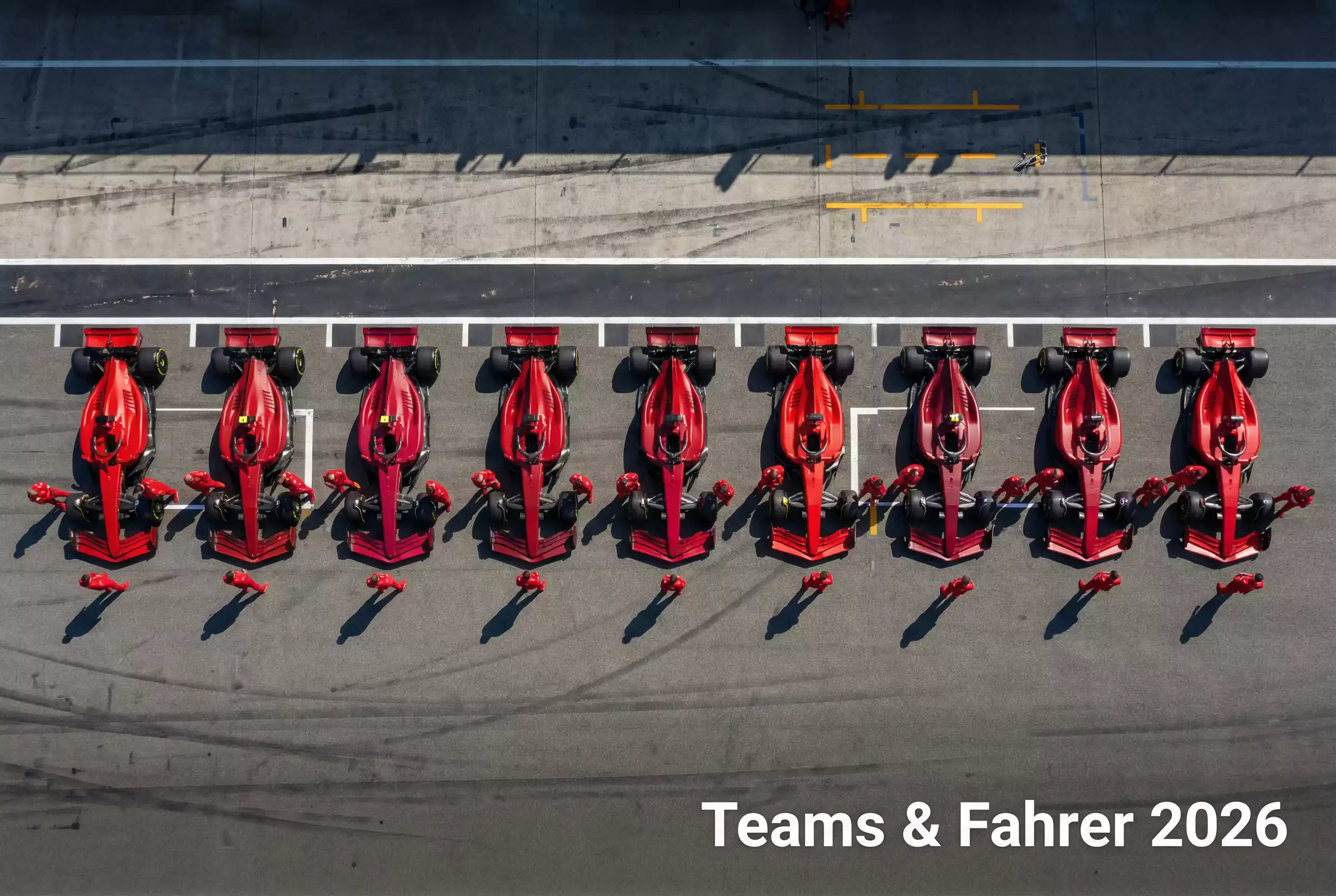 F1 Teams und Fahrer 2026: Alle Rennställe im Überblick