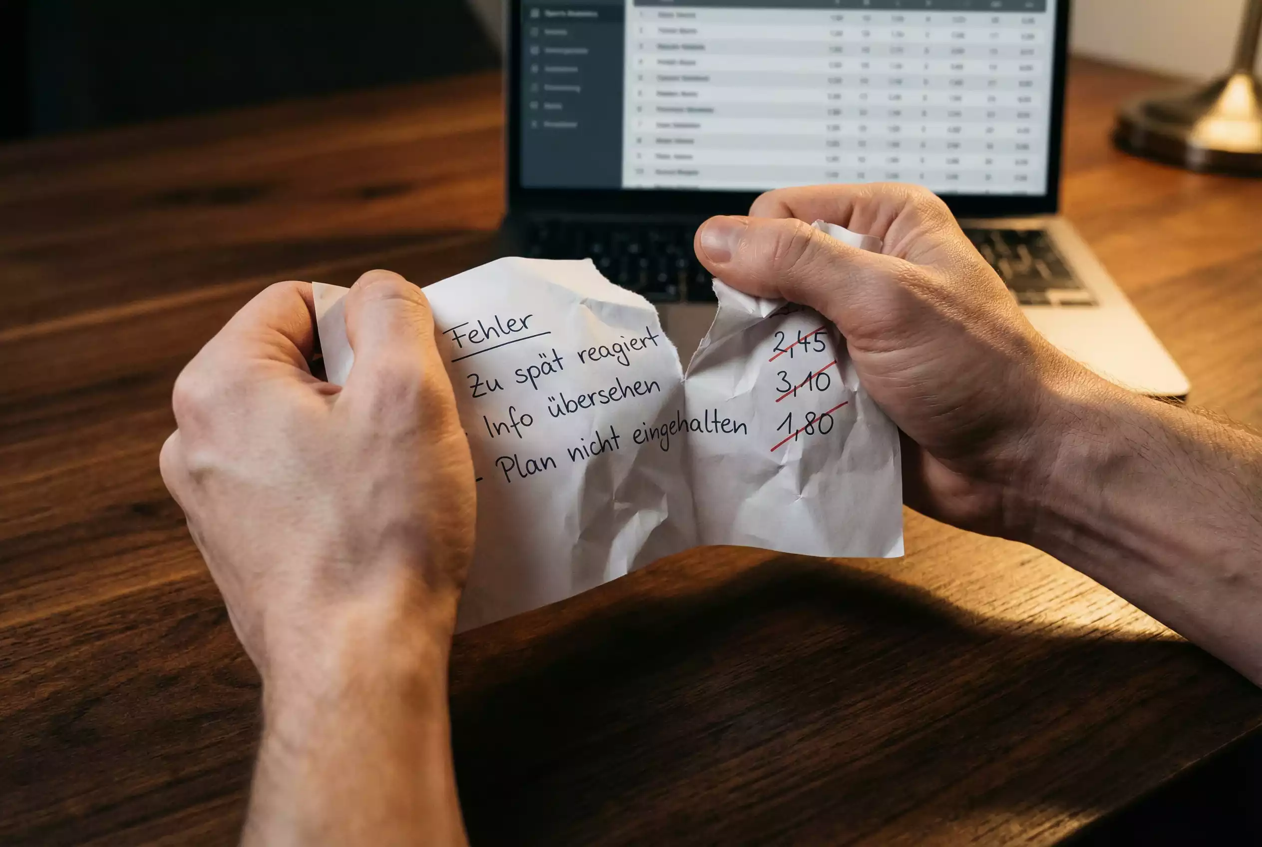 Fehler bei Formel 1 Wetten